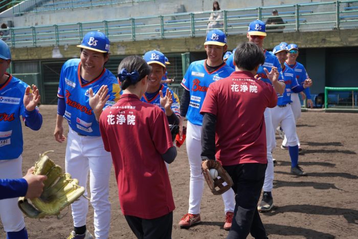 野球de花笑祭終了しました(4月/5月)